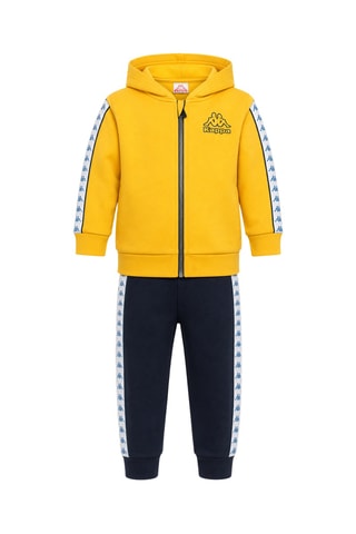 Sudadera con capucha y pantalón de chándal - Amarillo y azul noche