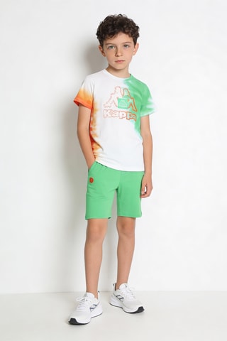 Camiseta y short - Blanco y verde