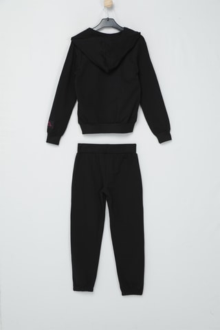 Chaqueta y pantalón de chándal - Negro