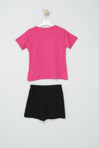 Camiseta y short - Fucsia