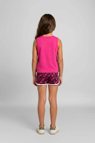 Camiseta de tirantes y short - Fucsia