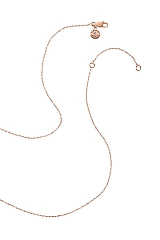 Colar - Dourado-rosa