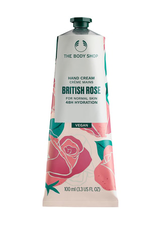 Crema de manos hidratante British Rose - Para piel normal - 100 ml