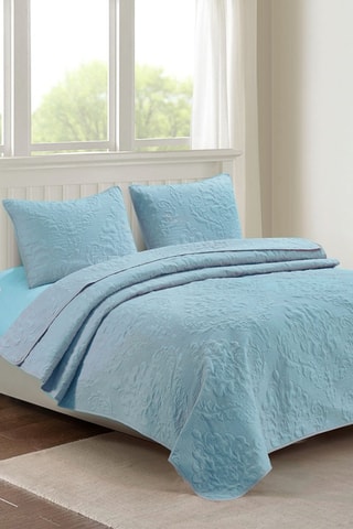 Conjunto de edredão Azul