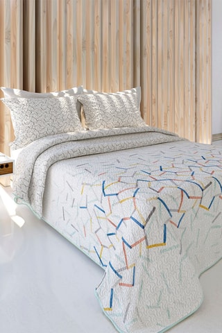 Conjunto de edredão Branco