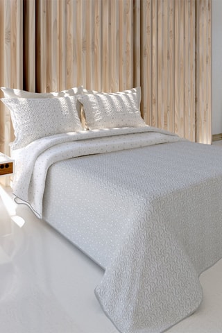 Conjunto de edredão Cinzento