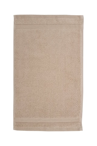 3 toalhas Bege - 30 x 50 cm