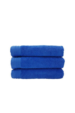 3 toalhas de banho Azul-marinho- 50 x 90 cm
