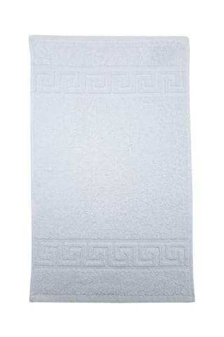 2 tapetes de banho Branco - 100 x 150 cm