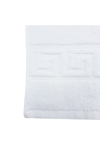 2 tapetes de banho Branco - 100 x 150 cm