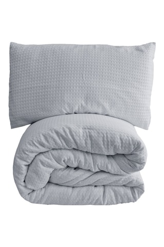 Conjunto colcha - Cinzento