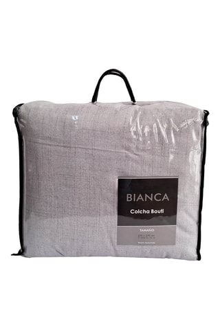Conjunto colcha - Cinzento