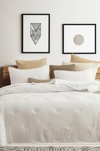 Conjunto colcha - Branco