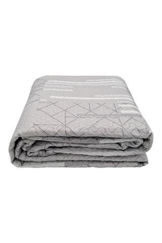 Conjunto colcha - Cinzento