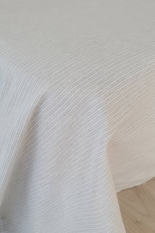 Manta de sofá Naila Cinzento e branco - 230 x 260 cm