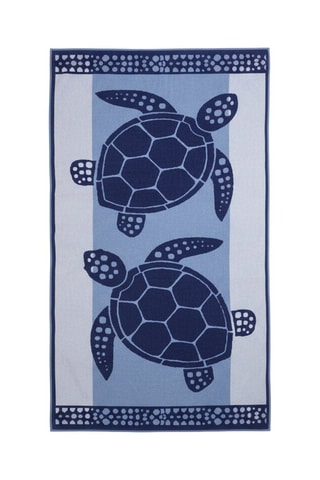 Toalha de banho grande - Azul - 90 x 170 cm