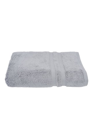 Toalha de banho Eco Algodão - Cinzento-claro - 50 x 90 cm