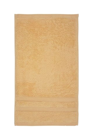 Toalha de banho Eco Algodão - Amarelo - 50 x 90 cm
