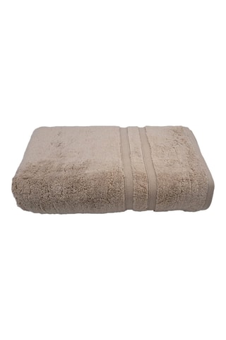 Toalha de banho Eco Algodão - Bege - 50 x 90 cm