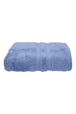 Toalha de banho Eco Algodão - Azul - 50 x 90 cm