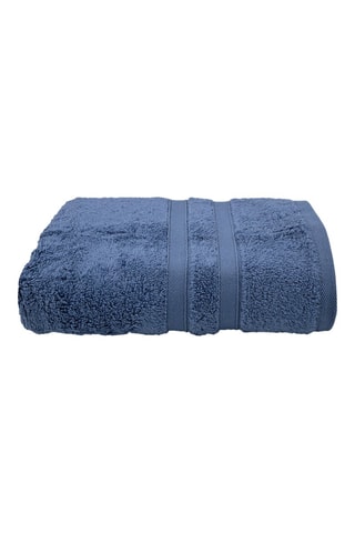 Toalha de banho Eco Algodão - Azul-escuro - 50 x 90 cm