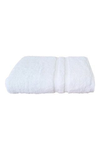 3 toalhas de banho Branco - 30 x 50 cm