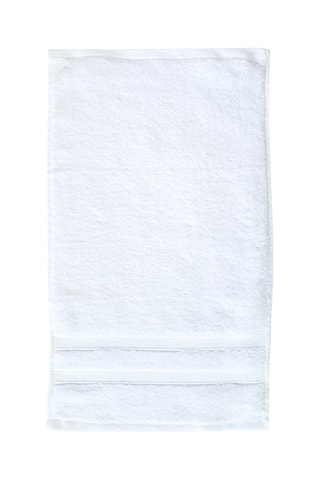 3 toalhas de banho Branco - 30 x 50 cm
