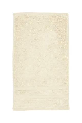 3 toalhas de banho Creme - 30 x 50 cm