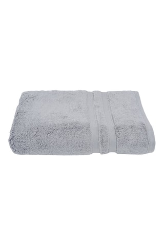 Toalha de banho grande Cinzento - 70 x 130 cm