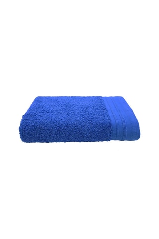Toalha de banho grande Azul eléctrico - 70 x 130 cm