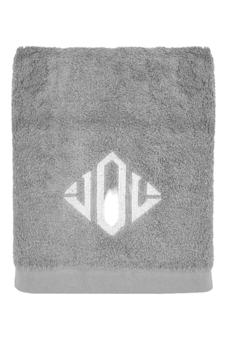 Toalha de rosto, toalha de mãos, toalha de duche grande - Prateado - 30 x 50 cm, 50 x 90 cm, 70 x 130 cm