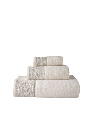 3 toalhas Creme e toupeira