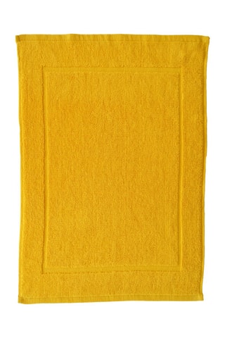 2 tapetes de banho Mostarda - 45 x 65 cm