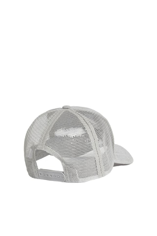 Gorra de lana - Gris jaspeado y negro