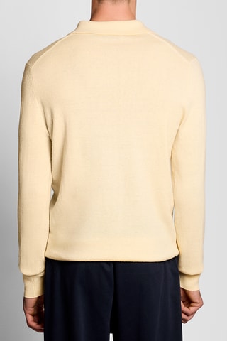 Jersey de lana merino - Amarillo