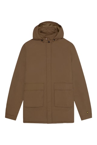 Parka con capucha - Marrón oscuro