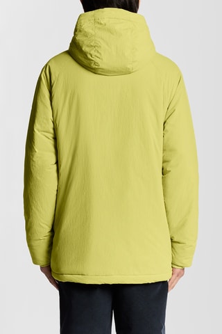 Parka con capucha - Amarillo