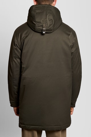 Parka con capucha - Verde oliva