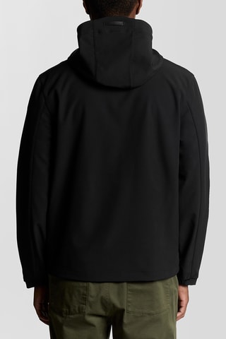 Chaqueta con capucha - Negro