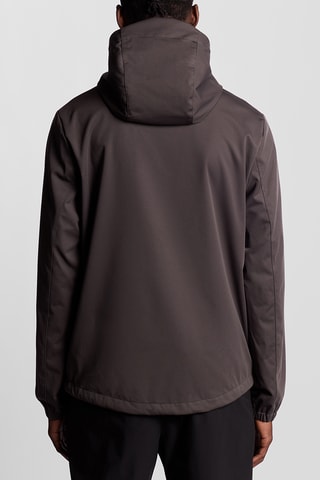 Chaqueta con capucha - Gris oscuro