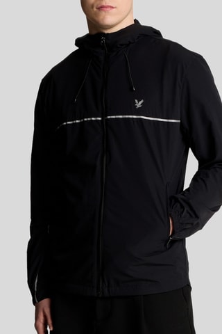 Chaqueta con capucha - Negro