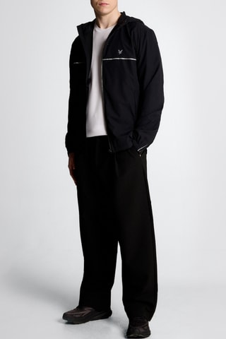 Chaqueta con capucha - Negro