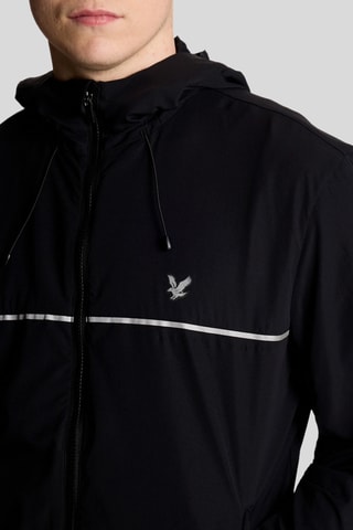 Chaqueta con capucha - Negro