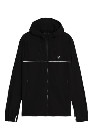 Chaqueta con capucha - Negro