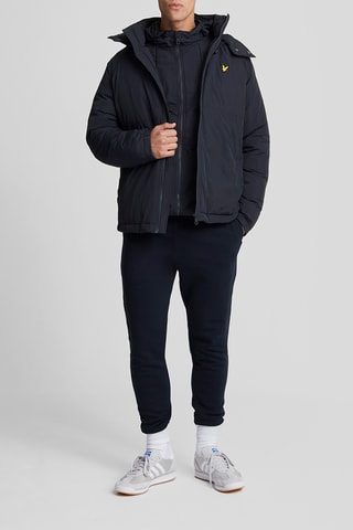 Chaqueta con capucha - Azul noche