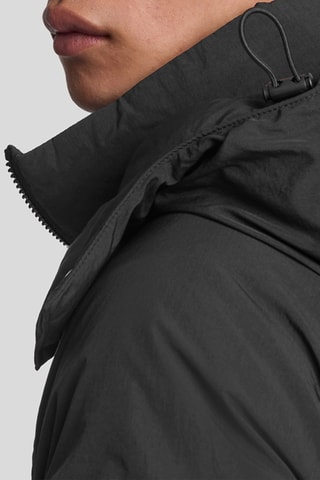Chaqueta con capucha - Negro