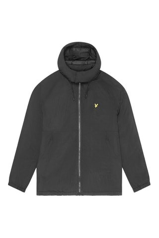 Chaqueta con capucha - Negro