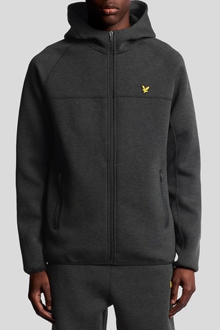 Chaqueta con capucha - Negro