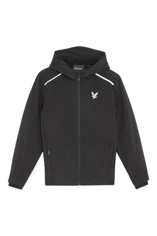 Chaqueta con capucha - Negro