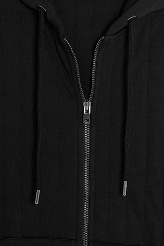 Chaqueta con capucha - Negro